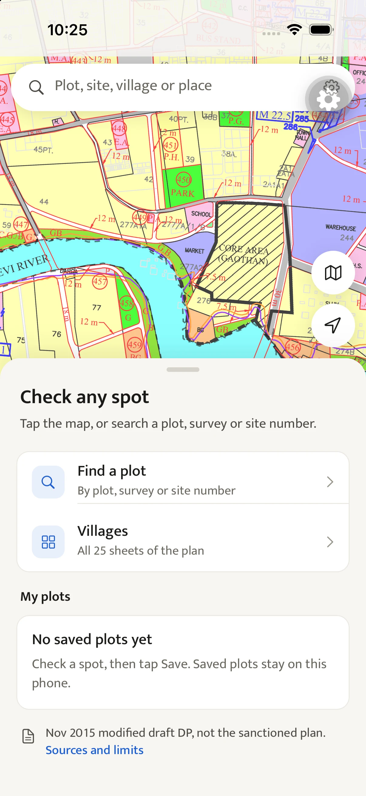 Map exploration · Dated product review; unofficial draft plan